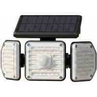 Solar-Powered Motion Sensor Waterproof Wall Light with Rotating Heads