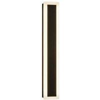Minimalist Outdoor Long LED Wall Light with 360 Warm White Surround Illumination