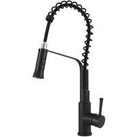 Modern Pull-Down Kitchen Faucet with Dual Spray Modes