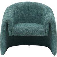 Nolia Boucle Accent Chair with Cosy Textured Upholstery