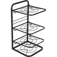 Adjustable Pot and Pan Organizer Rack for Tidy Kitchens