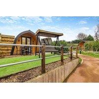 Peacock Lake Glamping Pod Stay with Private Hot Tub - Nottingham City Break for 2