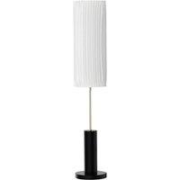 Retro- Floor Lamp with Fabric Lampshade