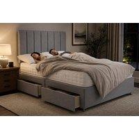 PRICE DROP! Elisa Divan Bed - Stylish Comfort in Multiple Sizes and Colours