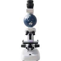 Kids' Adjustable Focus Monocular Desktop Microscope with Complete STEM Kit