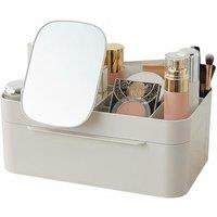 Makeup Organiser with Mirror & Drawer