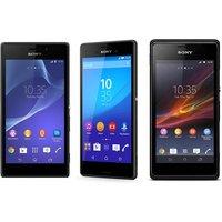 Refurbished Sony Xperia M, M2, and M4 Smartphones - Grade B or C