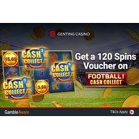 120 Online Slot Spins on Football Cash Collect - Genting Casino