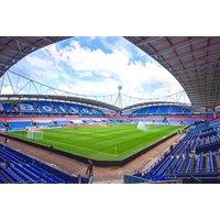 4* Bolton Raddison Hotel stay : Bed & Breakfast break for 2 incl Late checkout and Pitch view room upgrade available