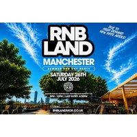 Entry Tickets for One or Two to RNB LAND Music Festival- 3 Locations: Nottingham, Manchester and London (Wembley Box Park)