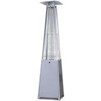 Pyramid Gas Patio Heater with 360 Flame Display
