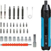 Traderight 4V Cordless Rechargeable Electric Screwdriver Set