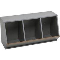 Kids Toy Storage Organiser with 3 Open Compartments
