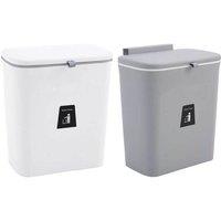 Hanging Kitchen Compost Bin with 9L Capacity