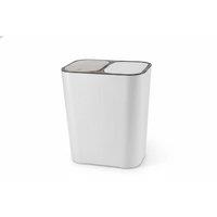 15L Recycling Bin with Dual Compartments