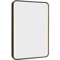 Framed Rectangular Bathroom Vanity Mirror with LED Lights