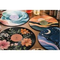 90-Min BYOB Vinyl Record Sip & Paint Workshop - Kreative Crafts Club, London