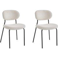 2-Piece Upholstered Dining Chair Set