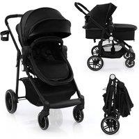 2-in-1 High Landscape Stroller with Reversible Seat