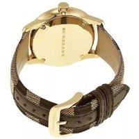 Burberry Men's Quartz Watch - Classic Horseferry Gold, 40mm Stainless Steel, Water-Resistant