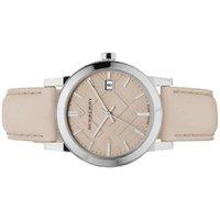 Burberry Men's Quartz Watch - The City Check Champagne BU9010, Stainless Steel, 38mm, Water-Resistant, Luxury Classic