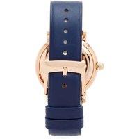 Marc Jacobs Ladies Roxy Blue Quartz Stainless Steel Watch, 36mm - Water-Resistant Classic Style