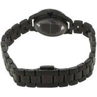 Marc Jacobs Ladies Quartz Stainless Steel Watch - Black Dial, Water-Resistant, Classic 25mm