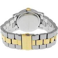Marc Jacobs Ladies Amy Chronograph Quartz Watch - Stainless Steel, Two-Tone, 36mm, Water-Resistant