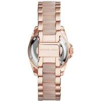 Michael Kors Ladies Mini Blair Rose Gold Quartz Watch - Stainless Steel, Water-Resistant, 33mm Luxury Style
