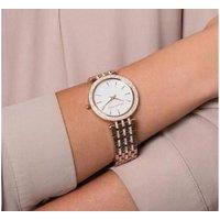 Michael Kors Darci Quartz Ladies Watch - Rose Gold Stainless Steel, Water-Resistant, Luxury Mother of Pearl Dial