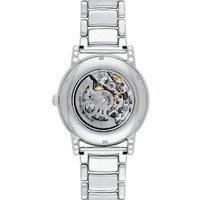 Emporio Armani AR1980 Automatic Men's Watch - Skeleton Dial, Stainless Steel, 43mm, Luxury Classic