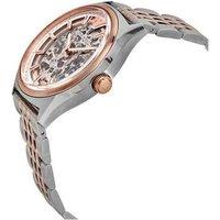 Emporio Armani AR60002 Men's Automatic Luxury Watch - Rose Gold Stainless Steel, 43mm, Water-Resistant