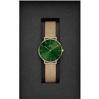 Daniel Wellington Petite Emerald Gold 32mm Quartz Ladies Watch - Stainless Steel, Classic Luxury