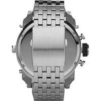 Diesel Big Daddy Chronograph Quartz Stainless Steel Men's Watch DZ7221 - 57mm Water-Resistant Fashion Timepiece