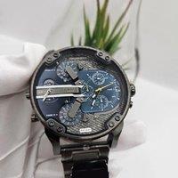 Diesel DZ7331 Mr Daddy 2.0 Chronograph Quartz Stainless Steel Men's Watch - Gunmetal, 57mm, Water-Resistant