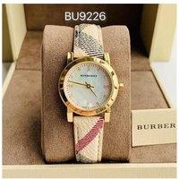 Burberry Ladies Quartz Watch - Classic City 26mm, Diamond Accents, Yellow Gold, Stainless Steel, Water-Resistant
