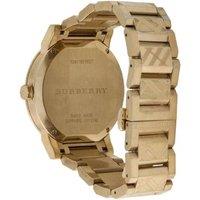 Burberry BU9145 Quartz Gold-Tone Stainless Steel Ladies Watch - 34mm, Water-Resistant, Classic Luxury
