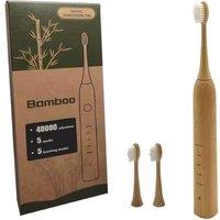 Bamboo Sonic Toothbrush with 5 Modes and 45-Day Power