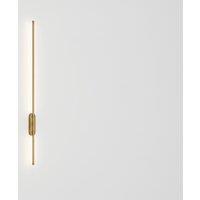 100cm Gold Aluminium Linear LED Wall Light
