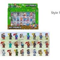 Minecraft- STEM Building Set - 24 Minifigure Creative Toy for Ages 7-14