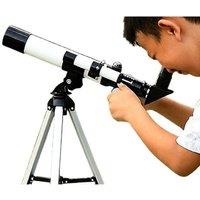 32X Magnification Kids Astronomical Telescope STEM Toy - Ages 6+, Educational Outdoor Stargazing Kit