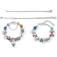 24-Grid Anime Bracelet Advent Calendar - 24 Surprise Cartoon Jewellery Gifts for Kids & Collectors