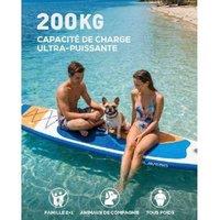 EcoFurnix Inflatable Stand Up Paddle Board - Adult Watersports Adventure