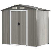 6x4ft Metal Storage Shed
