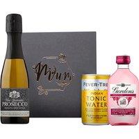 Prosecco & Gordon's Gin Luxury Gift Hamper in Engraved Rose Gold Box for Mum - Beer Hunter