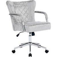 Height-Adjustable Swivel Office Chair