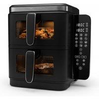 11L Double Stacked Air Fryer with 12 Cooking Functions & Viewing Windows