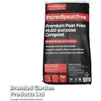 Peat Free Multipurpose Garden Compost - 70L Bag with Incredibloom Feed