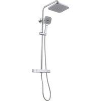 Thermostatic Shower Mixer Set with Rainfall & Handheld Heads
