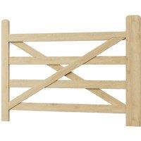 Spruce Wooden Garden Gate with Security Latch